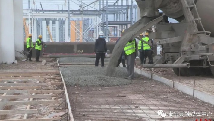 康乐县工业集中区：抢抓工期 稳保质量 全力推进建设进度