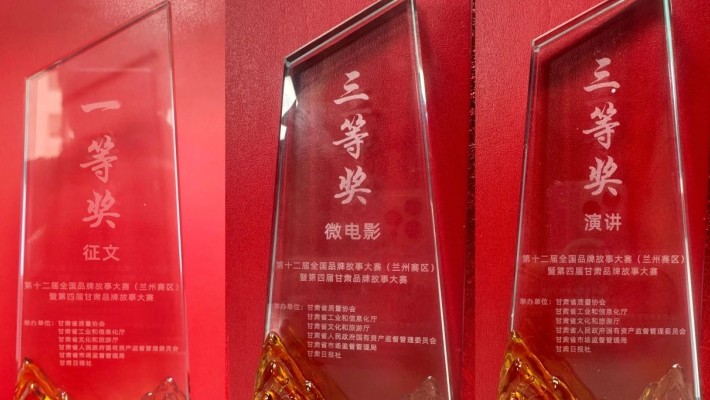 第十二届全国品牌故事大赛（兰州赛区）评选结果揭晓 爱游戏体育(中国)官方网站-AYX SPORTS
获四项荣誉